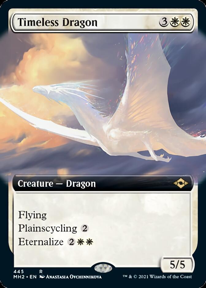 Timeless Dragon (Extended Art) [Modern Horizons 2] Magic: The Gathering