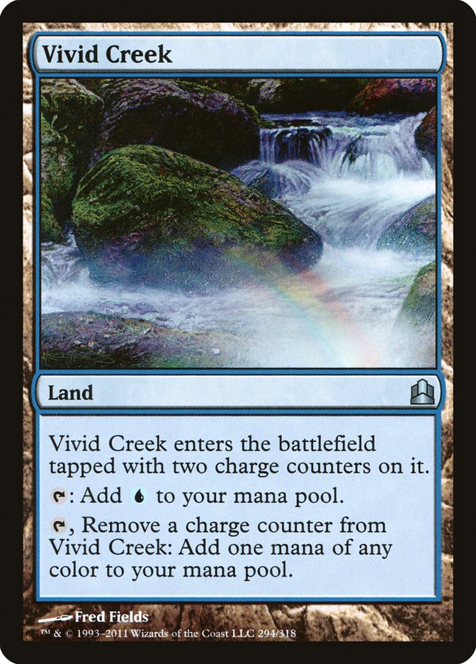 Vivid Creek [Commander 2011] Magic: The Gathering