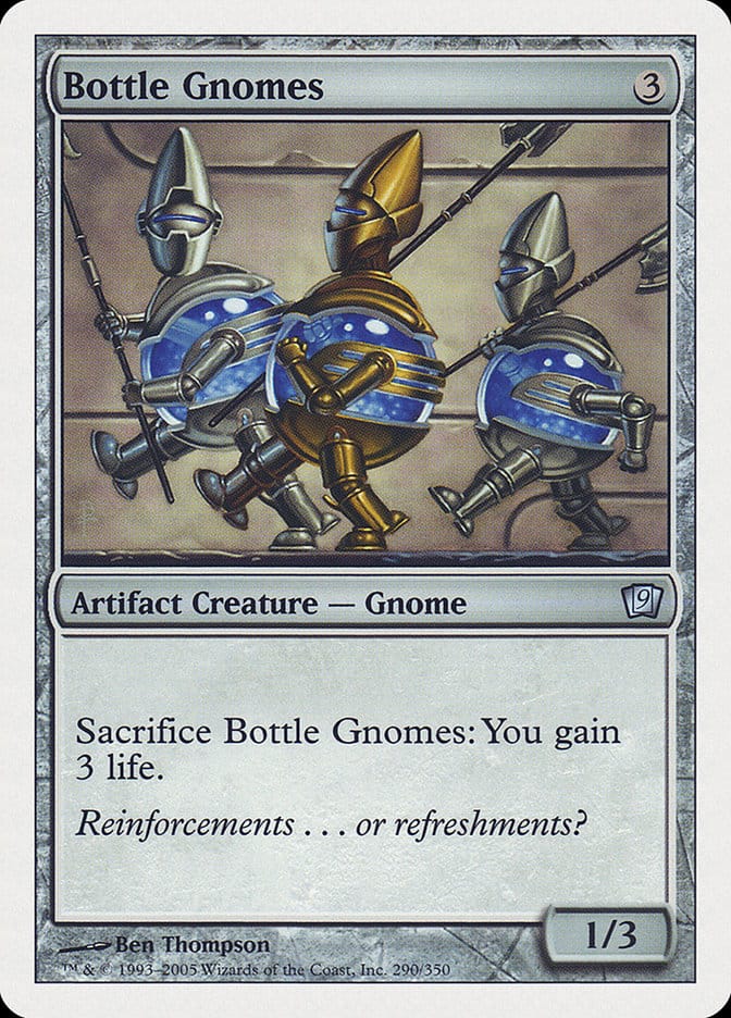 Bottle Gnomes [Ninth Edition] Magic: The Gathering