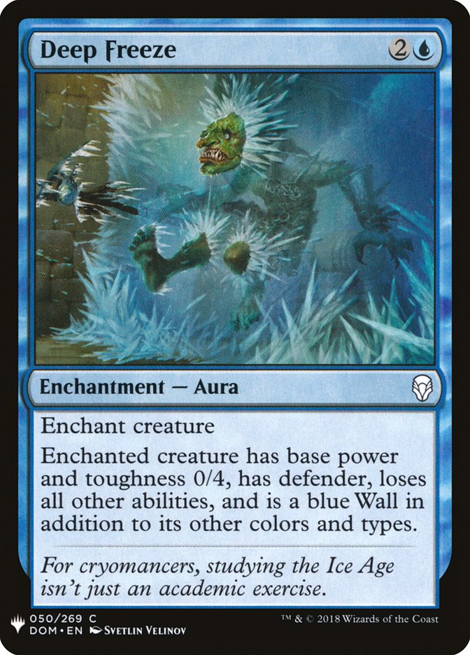 Deep Freeze [Mystery Booster] Magic: The Gathering