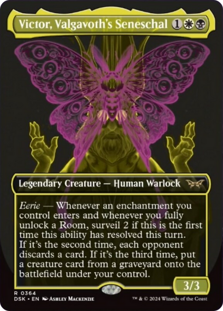 Victor, Valgavoth's Seneschal (Showcase) [Duskmourn: House of Horror] Magic: The Gathering