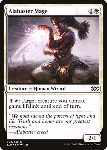 Alabaster Mage [Double Masters] Magic: The Gathering