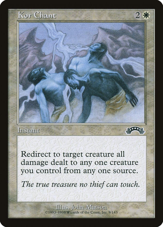 Kor Chant [Exodus] Magic: The Gathering
