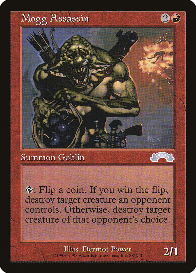 Mogg Assassin [Exodus] Magic: The Gathering