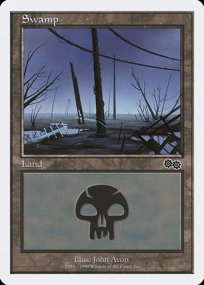 Swamp (133) [Battle Royale] Magic: The Gathering
