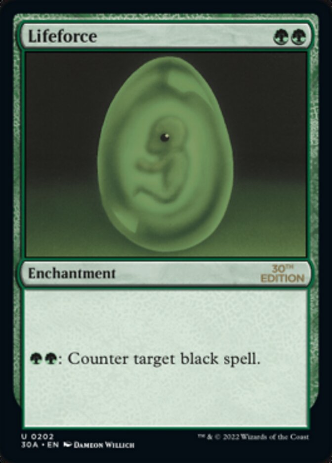 Lifeforce [30th Anniversary Edition] Magic: The Gathering