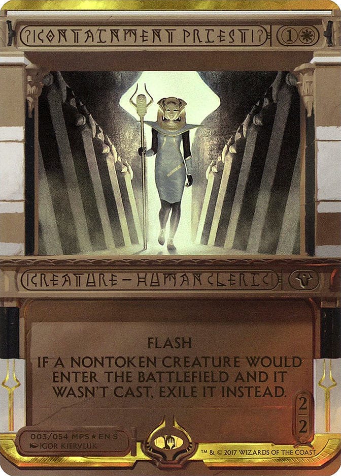 Containment Priest (Invocation) [Amonkhet Invocations] Magic: The Gathering