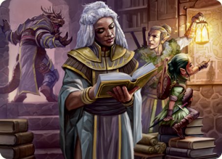 You Find the Villains' Lair Art Card [Dungeons & Dragons: Adventures in the Forgotten Realms Art Series] Magic: The Gathering