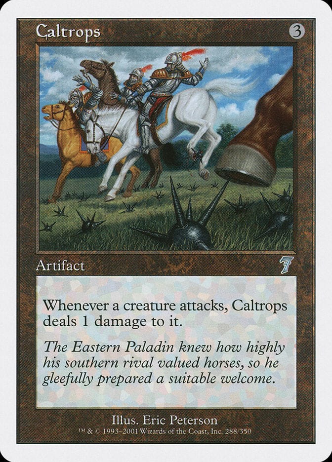 Caltrops [Seventh Edition] Magic: The Gathering