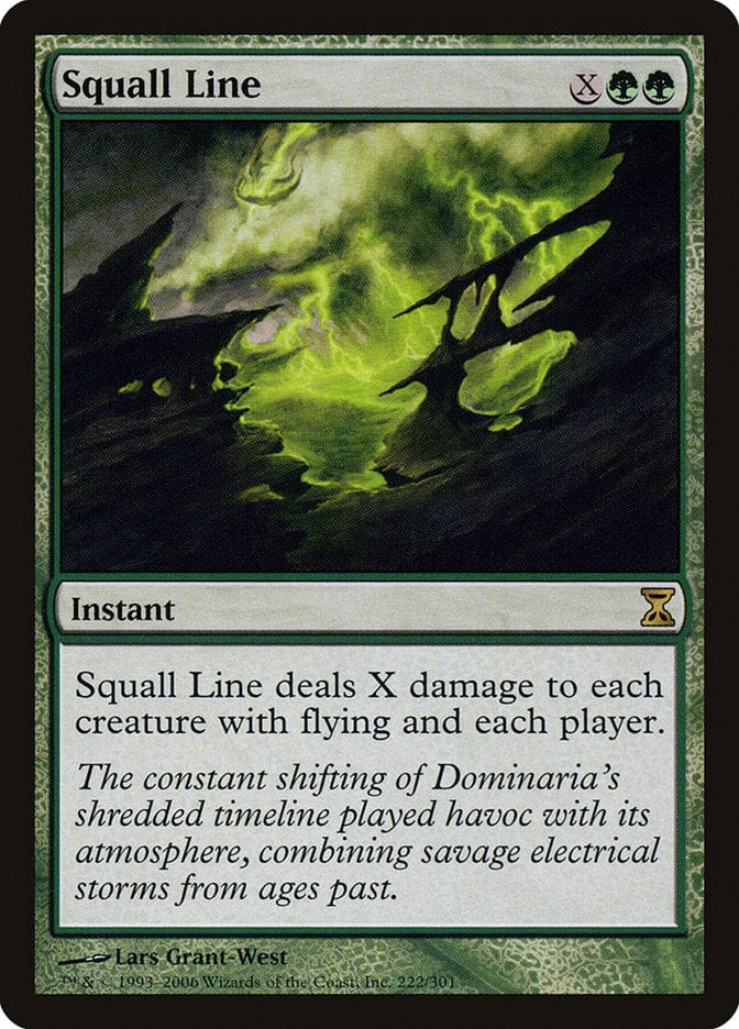 Squall Line [Time Spiral] Magic: The Gathering