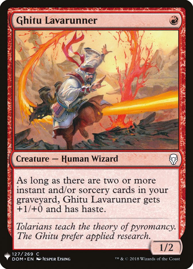 Ghitu Lavarunner [Mystery Booster] Magic: The Gathering