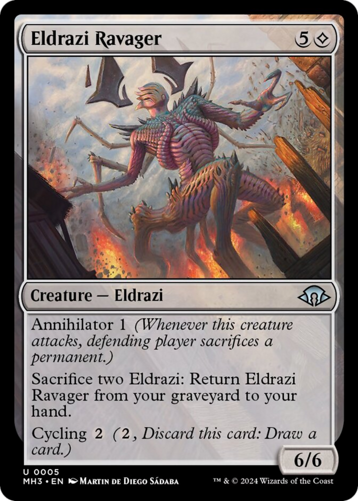 Eldrazi Ravager [Modern Horizons 3] Magic: The Gathering