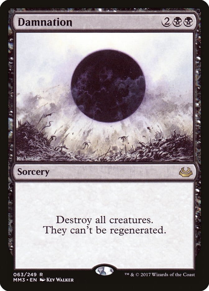 Damnation [Modern Masters 2017] Magic: The Gathering