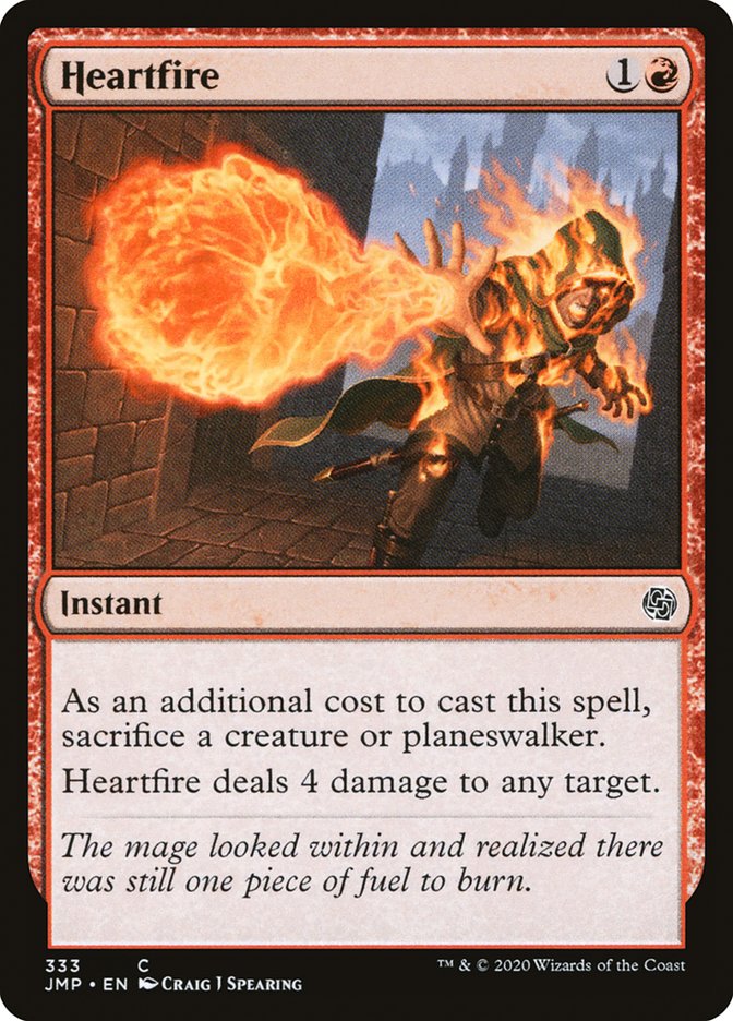 Heartfire [Jumpstart] Magic: The Gathering