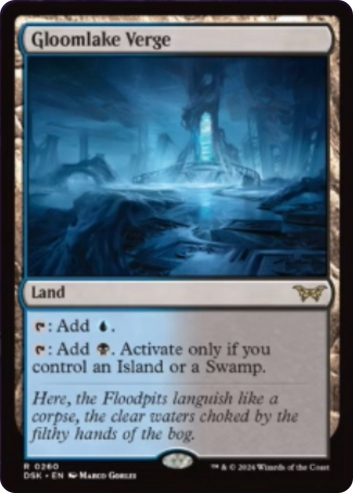 Gloomlake Verge [Duskmourn: House of Horror] Magic: The Gathering