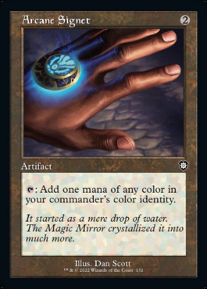 Arcane Signet (Retro) [The Brothers' War Commander] Magic: The Gathering