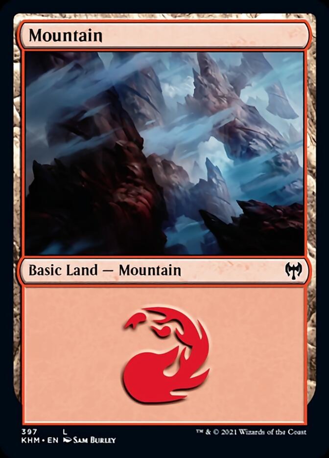 Mountain (397) [Kaldheim] Magic: The Gathering
