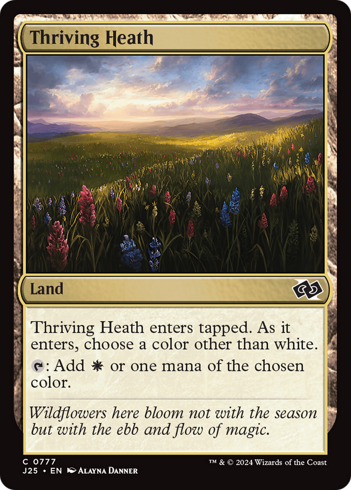 Thriving Heath [Foundations Jumpstart] Magic: The Gathering