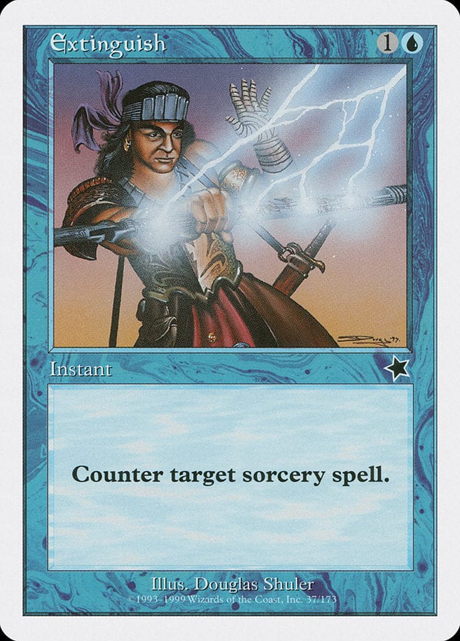 Extinguish [Starter 1999] Magic: The Gathering