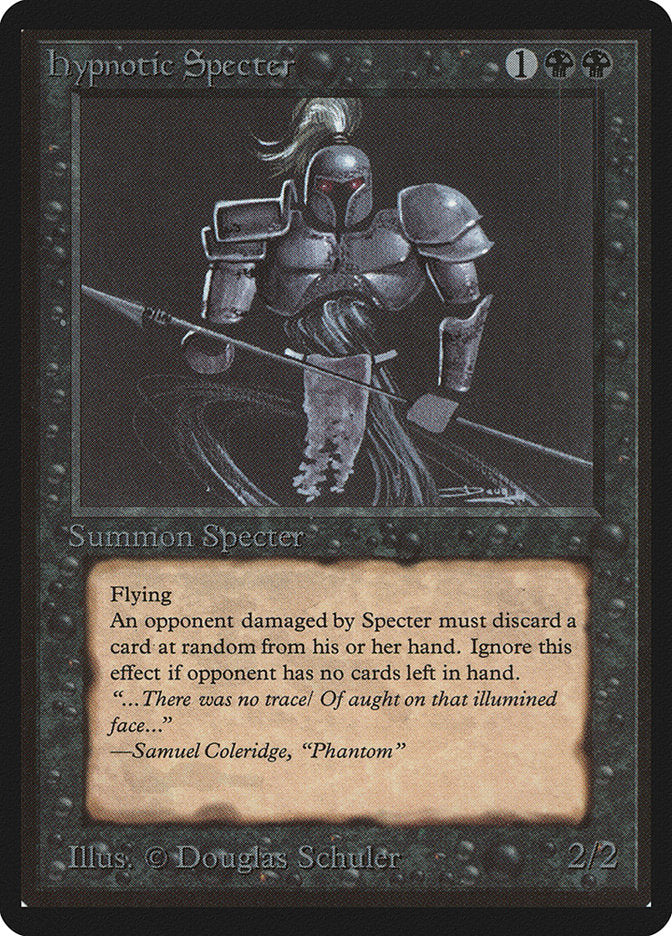 Hypnotic Specter [Beta Edition] Magic: The Gathering
