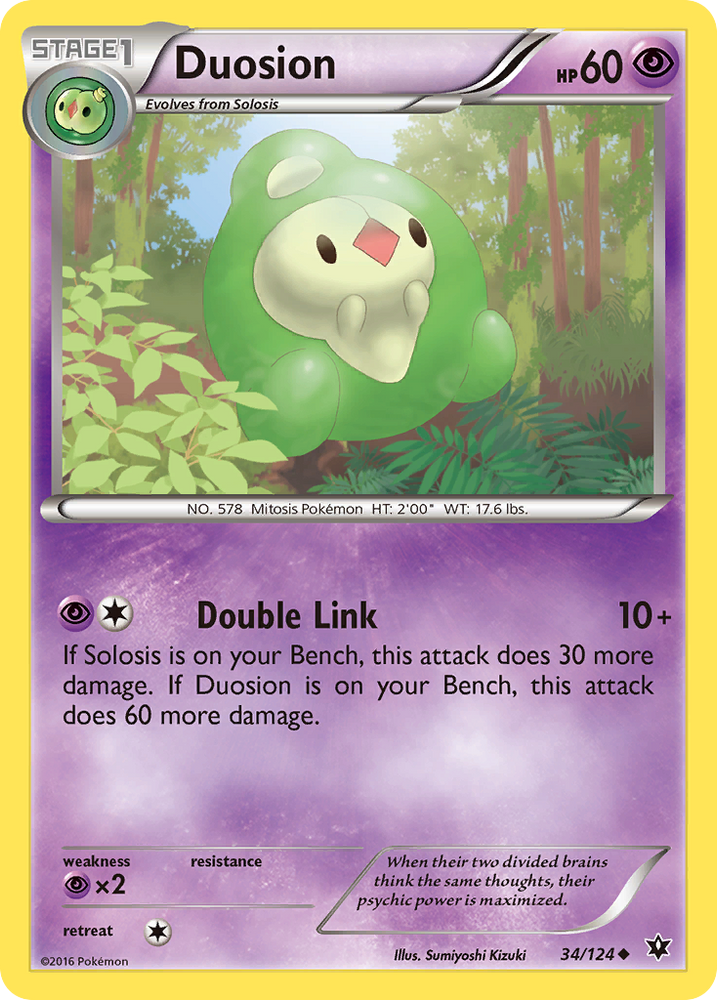 Duosion (34/124) [XY: Fates Collide] Pokémon