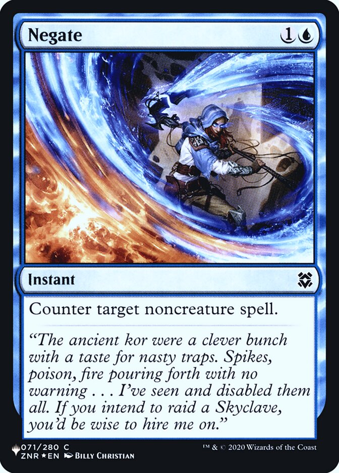 Negate [Secret Lair: Heads I Win, Tails You Lose] Magic: The Gathering