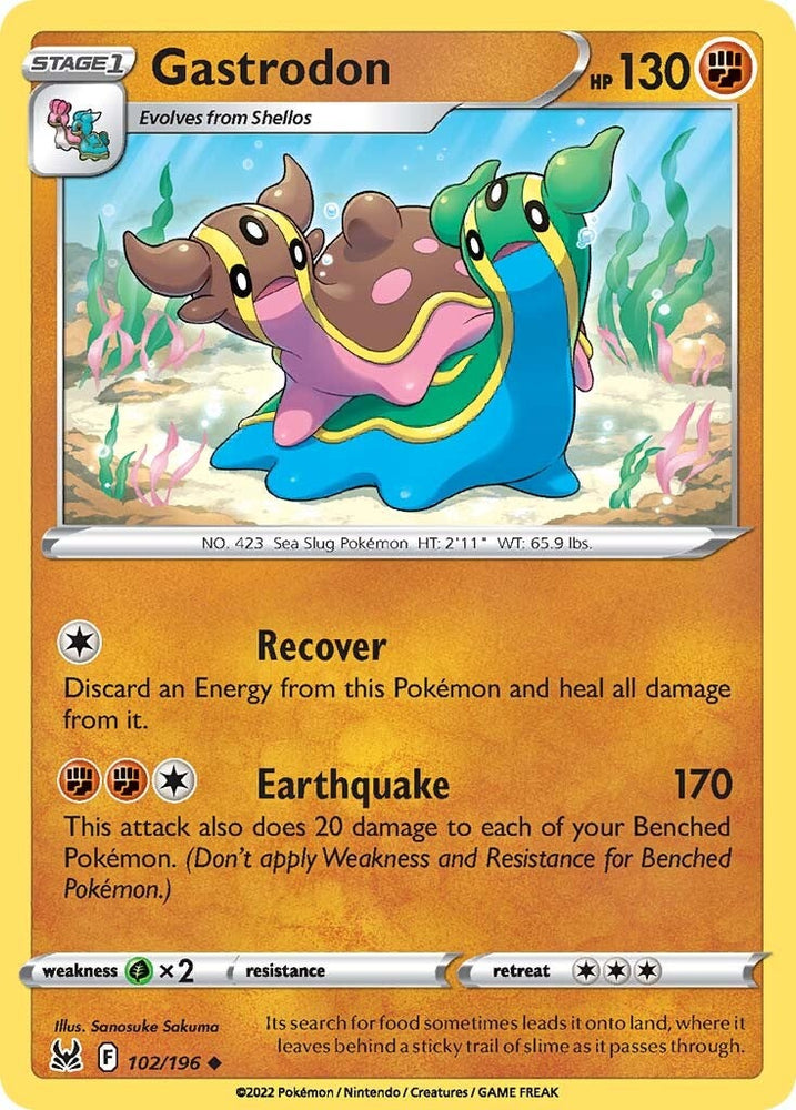 Gastrodon (102/196) [Sword & Shield: Lost Origin] Pokémon