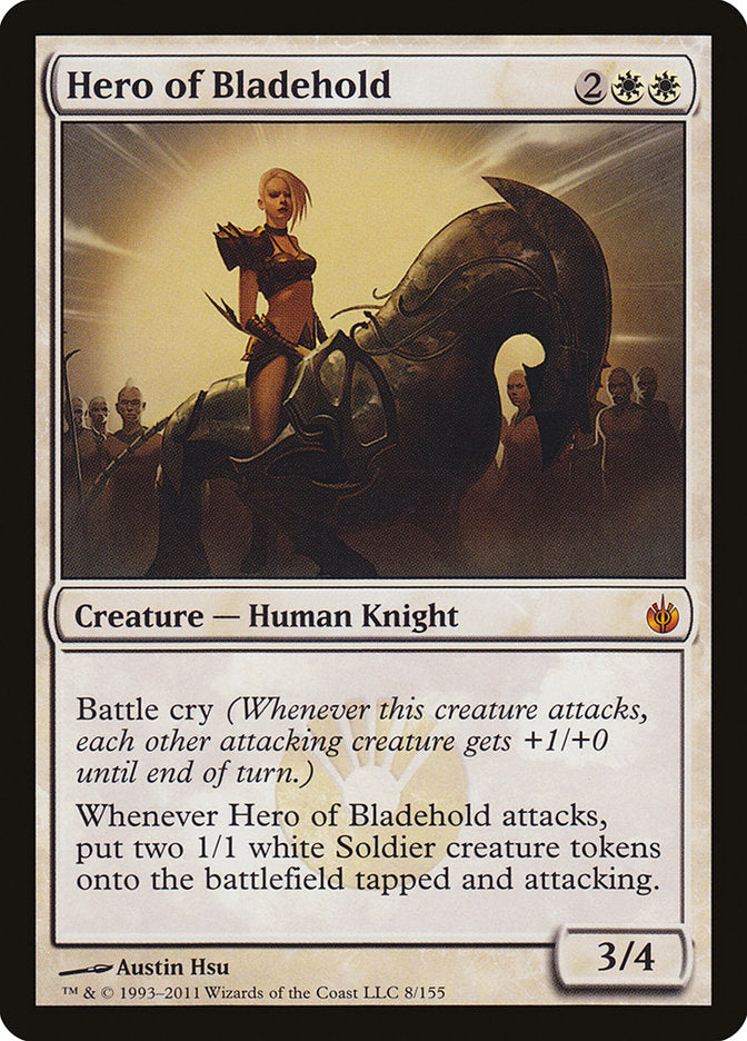 Hero of Bladehold [Mirrodin Besieged] Magic: The Gathering