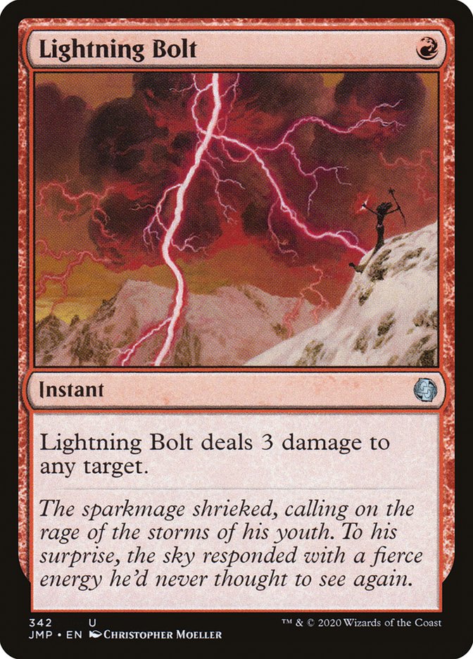 Lightning Bolt [Jumpstart] Magic: The Gathering