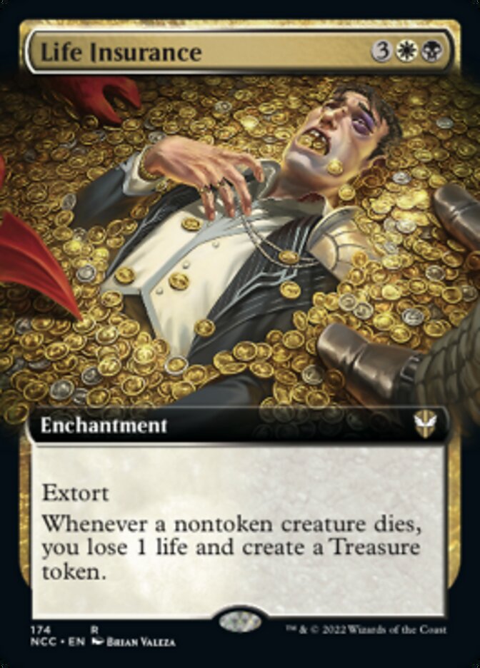 Life Insurance (Extended Art) [Streets of New Capenna Commander] Magic: The Gathering