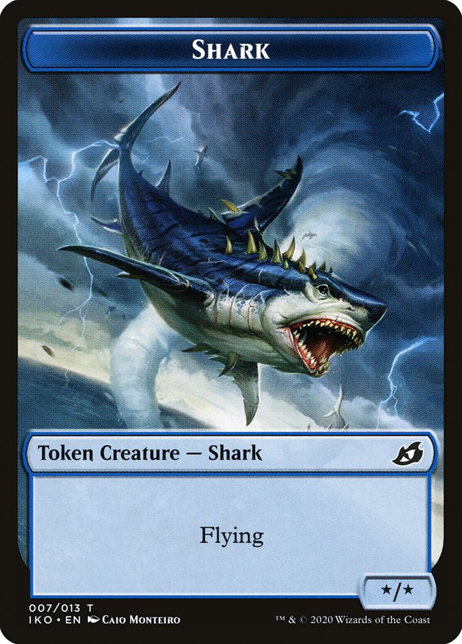 Shark // Shark Double-Sided Token [Pioneer Challenger Decks 2022] Magic: The Gathering