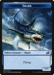 Shark // Shark Double-Sided Token [Pioneer Challenger Decks 2022] Magic: The Gathering
