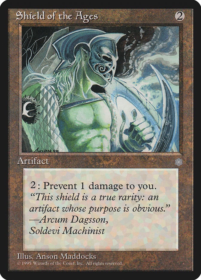 Shield of the Ages [Ice Age] Magic: The Gathering