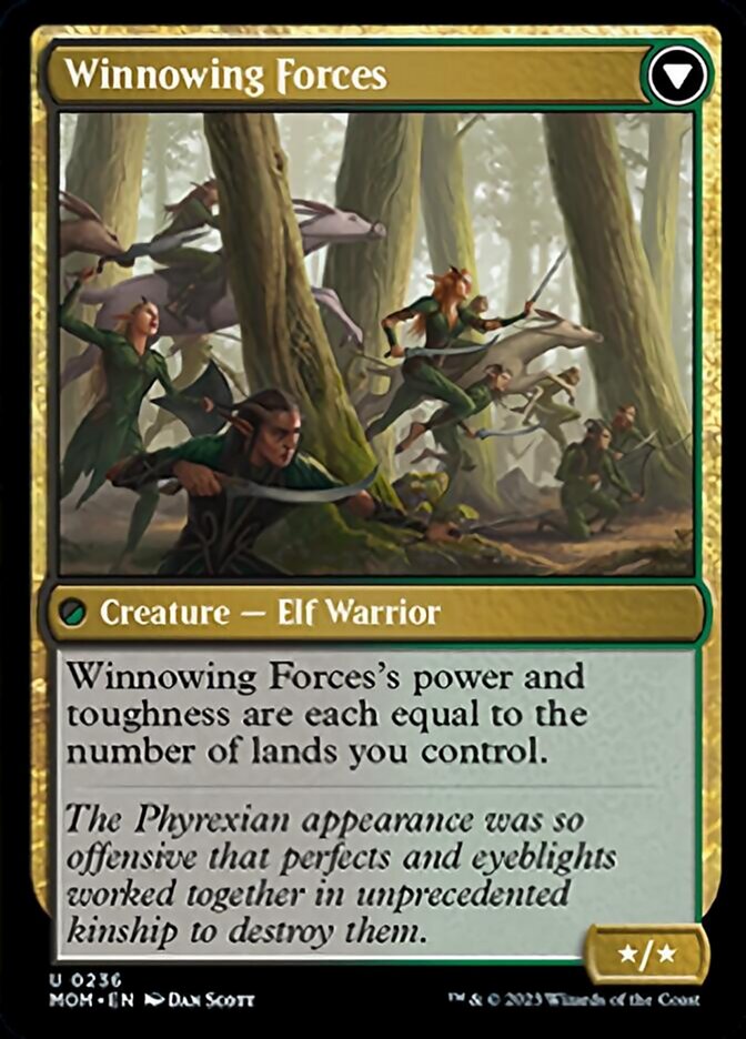 Invasion of Lorwyn // Winnowing Forces [March of the Machine] Magic: The Gathering