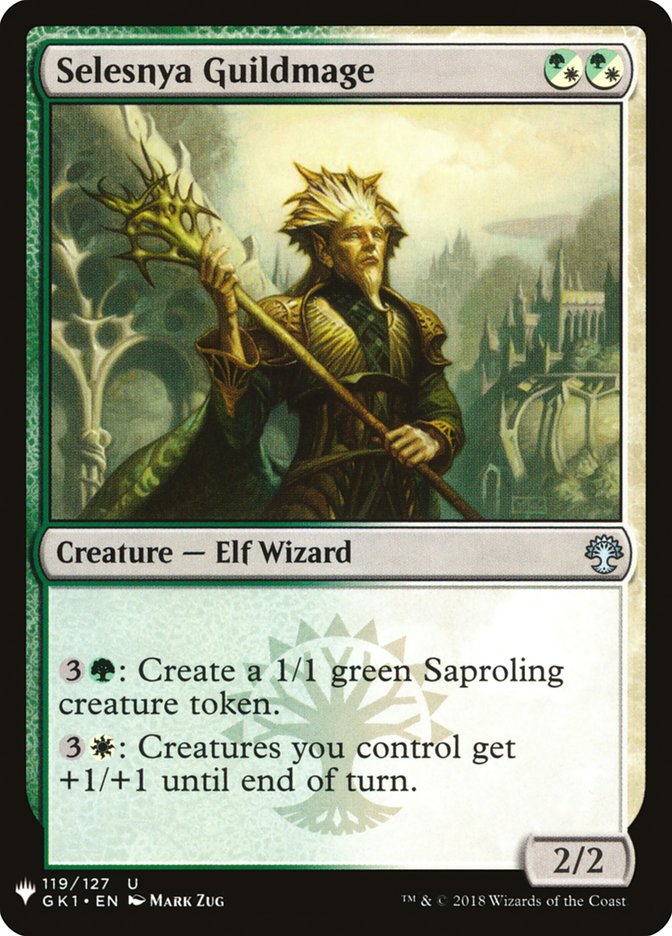 Selesnya Guildmage [Mystery Booster] Magic: The Gathering