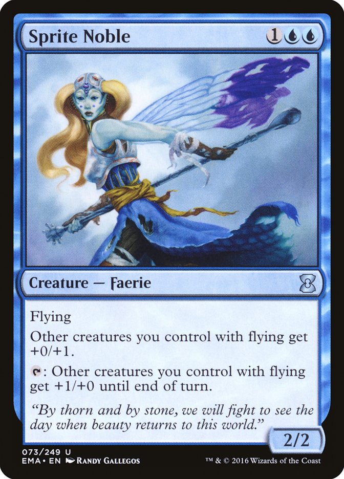 Sprite Noble [Eternal Masters] Magic: The Gathering