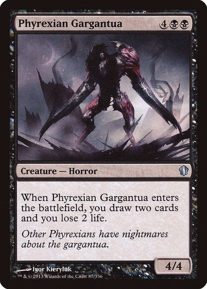 Phyrexian Gargantua [Commander 2013] Magic: The Gathering