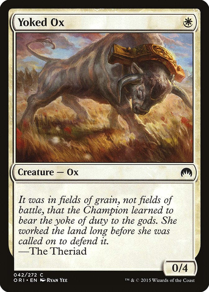 Yoked Ox [Magic Origins] Magic: The Gathering