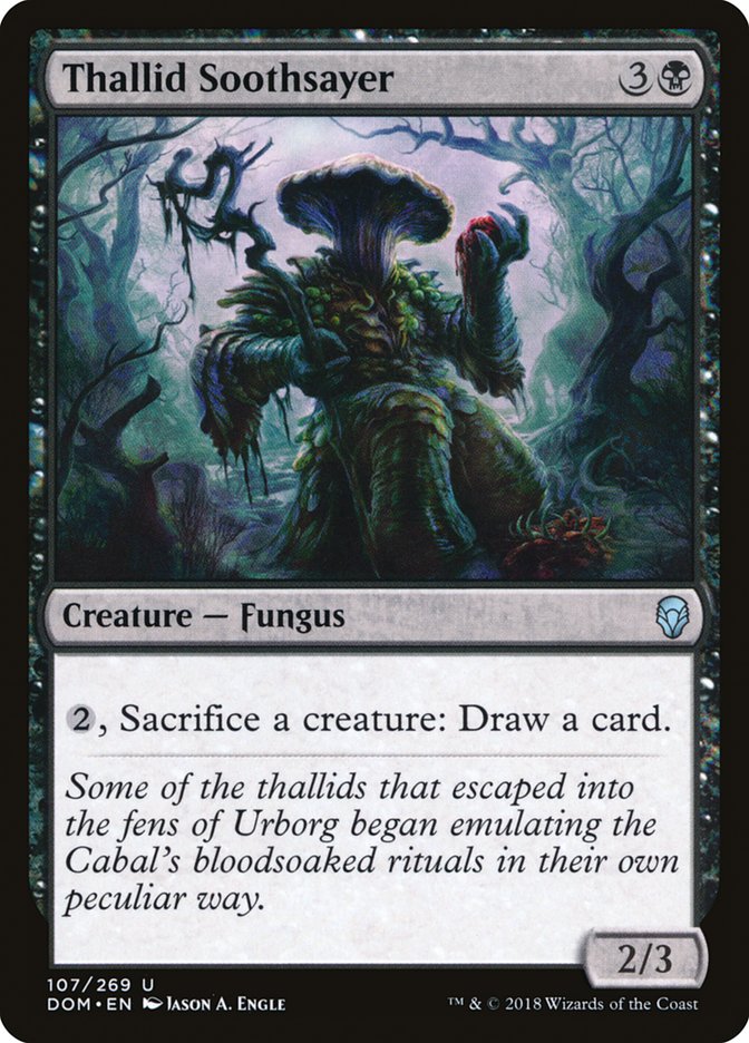 Thallid Soothsayer [Dominaria] Magic: The Gathering