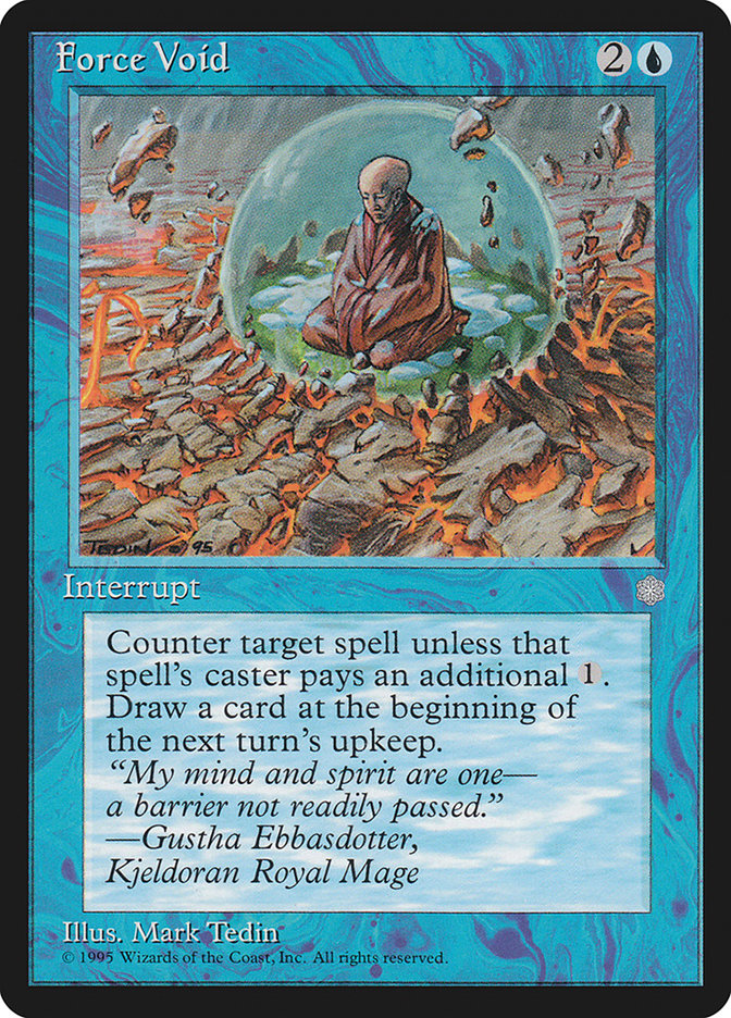 Force Void [Ice Age] Magic: The Gathering