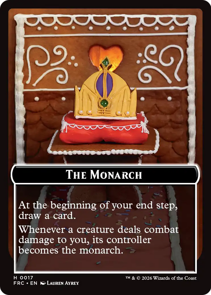 Citizen // The Monarch Double-Sided Token [Reality Fracture Commander Tokens]