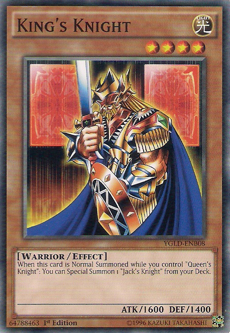 King's Knight [YGLD-ENB08] Common Yu-Gi-Oh!