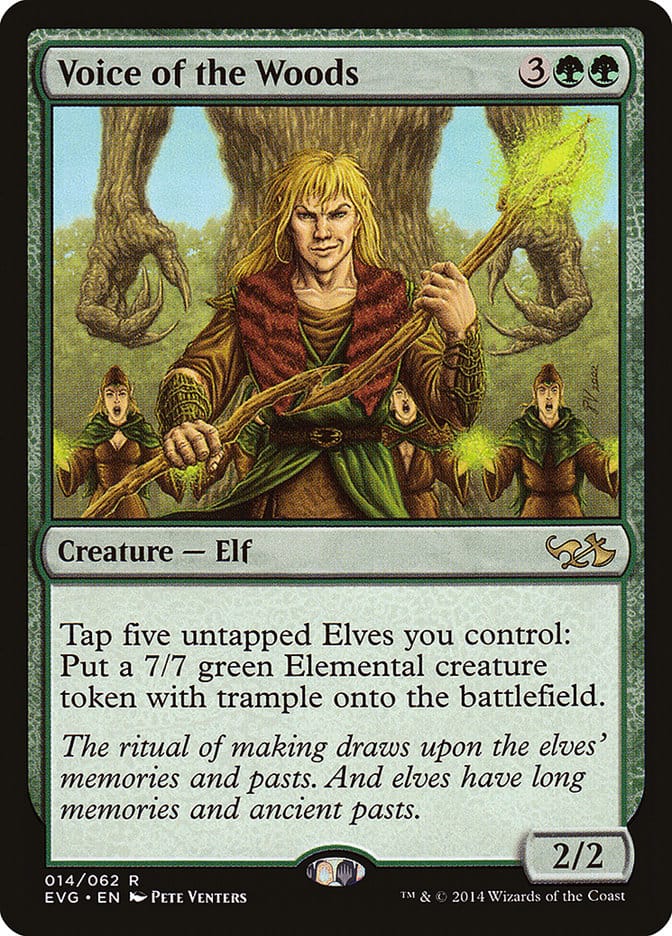Voice of the Woods (Elves vs. Goblins) [Duel Decks Anthology] Magic: The Gathering