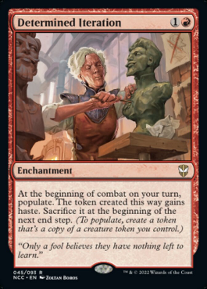Determined Iteration [Streets of New Capenna Commander] Magic: The Gathering