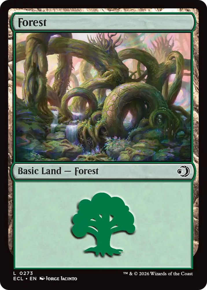 Forest (0273) [Lorwyn Eclipsed] Magic: The Gathering
