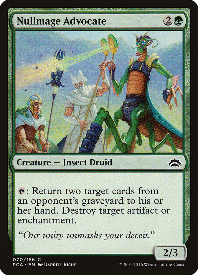 Nullmage Advocate [Planechase Anthology] Magic: The Gathering