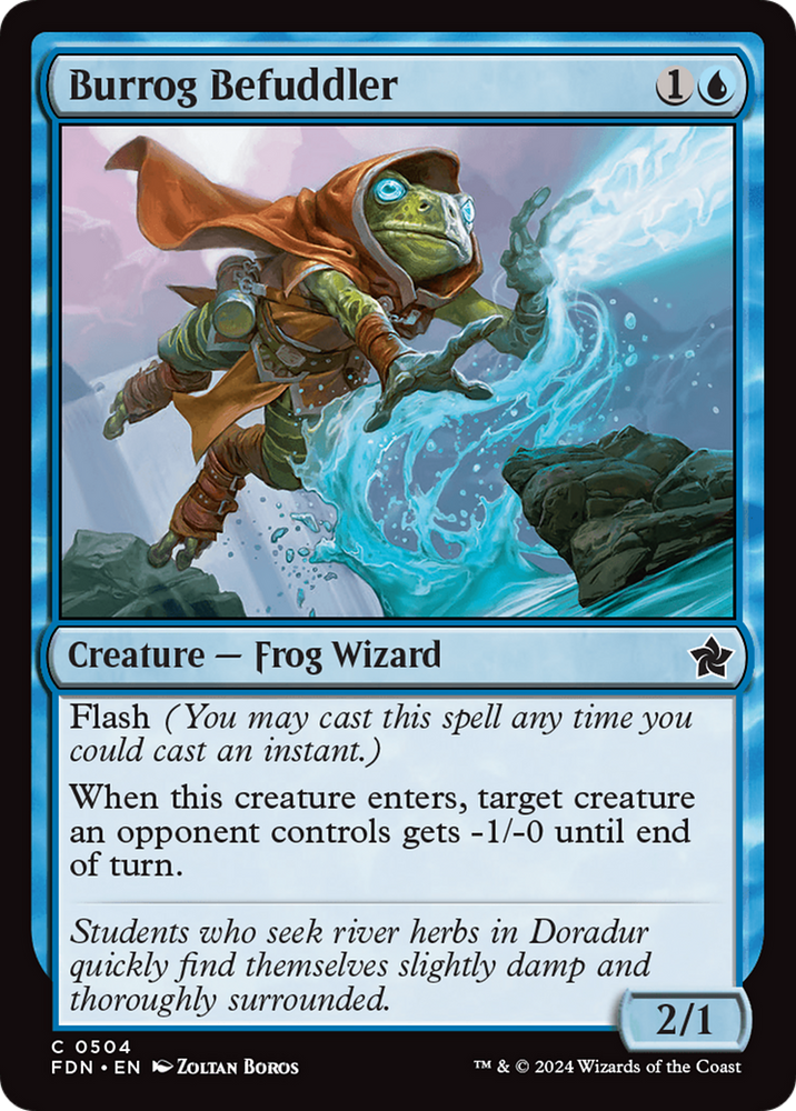 Burrog Befuddler [Foundations] Magic: The Gathering