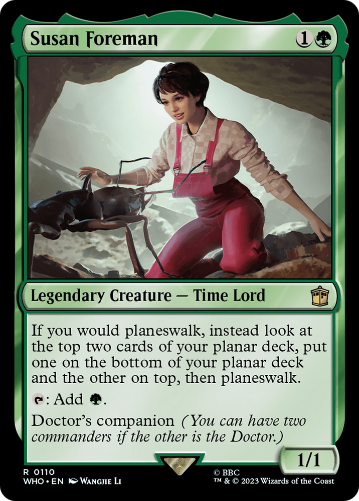 Susan Foreman [Doctor Who] Magic: The Gathering