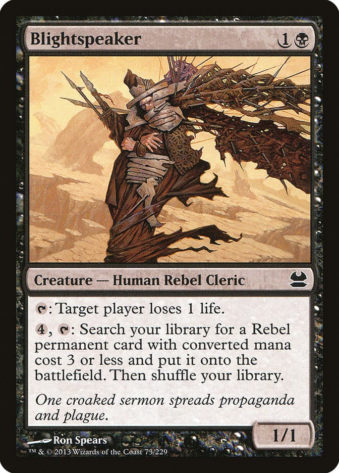 Blightspeaker [Modern Masters] Magic: The Gathering