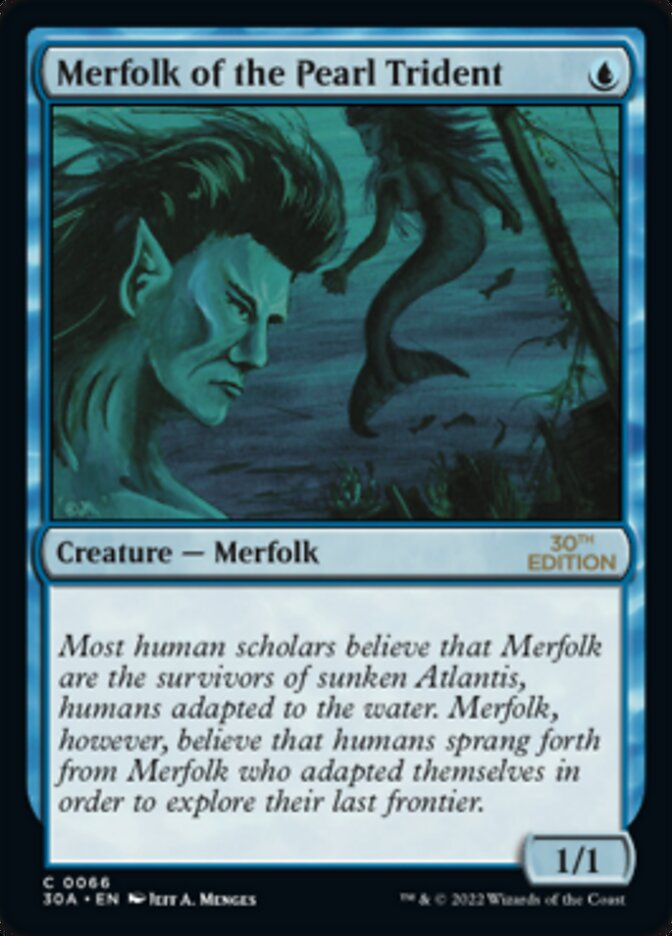 Merfolk of the Pearl Trident [30th Anniversary Edition] Magic: The Gathering